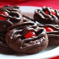 Chocolate Covered Cherry Cookies