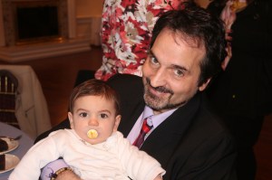 Baby AJ and Uncle Arnie