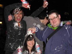 RICK and his Friends Celebrating MESSY MARCH in BERLIN, 2012