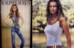 This Model, pictured at right, doctored up to look freakishly thin for the Magazine Cover. What? She wasn't Gorgeous ENOUGH???