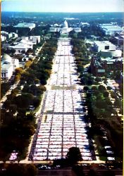 AIDS Quilt on the Great Lawn, 1996